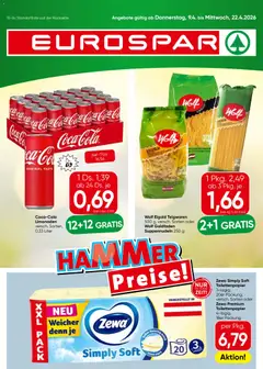 Eurospar Flugblatt ab 09.04.2026 gültig