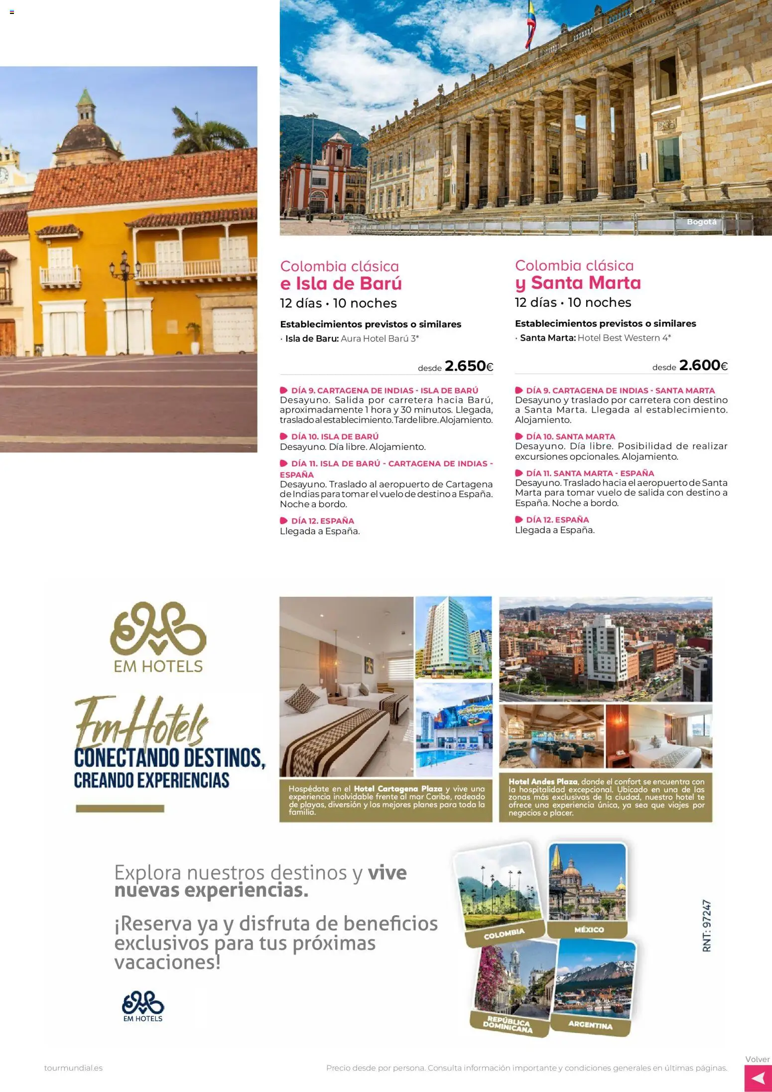 Viajes El Corte Inglés Centroamérica y Sudamérica │ válido desde el 01.01.2026 | Página: 36 | Productos: Té