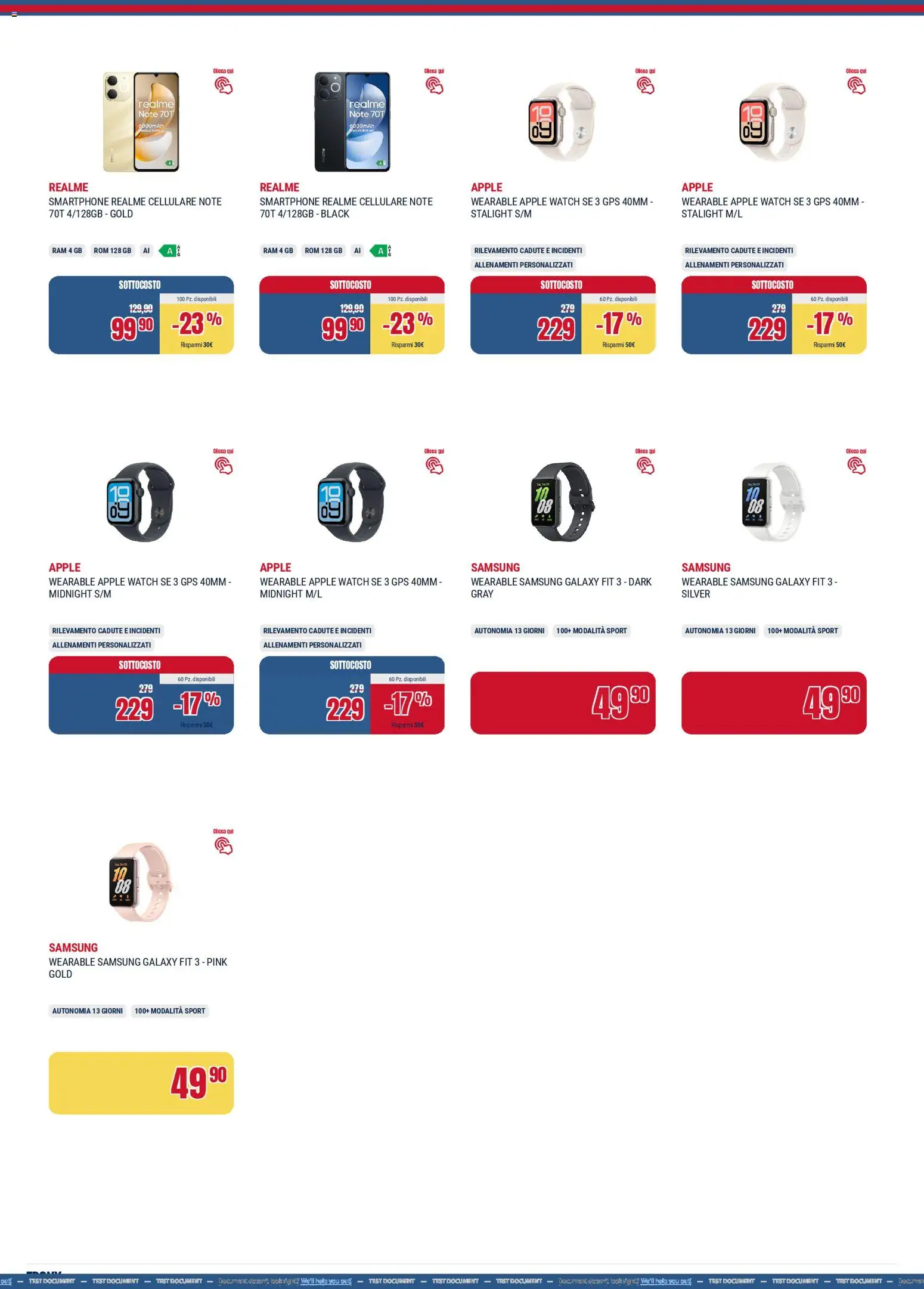 Volantino Trony del 13.12.2025 | Pagina: 6 | Prodotti: Cellulare, Smartphone, Apple Watch, Samsung
