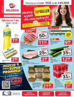 Pogląd oferty "Selgros cash&carry Gazetka" - ważna od 19.02.2026