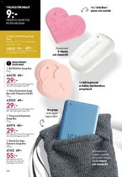 Oriflame erbjudanden 05/26 - Förhandsvisning av reklamblad från butik Oriflame aktuell från 01.04.2026 | Sida: 140 | Produkter: Doft, Tvål