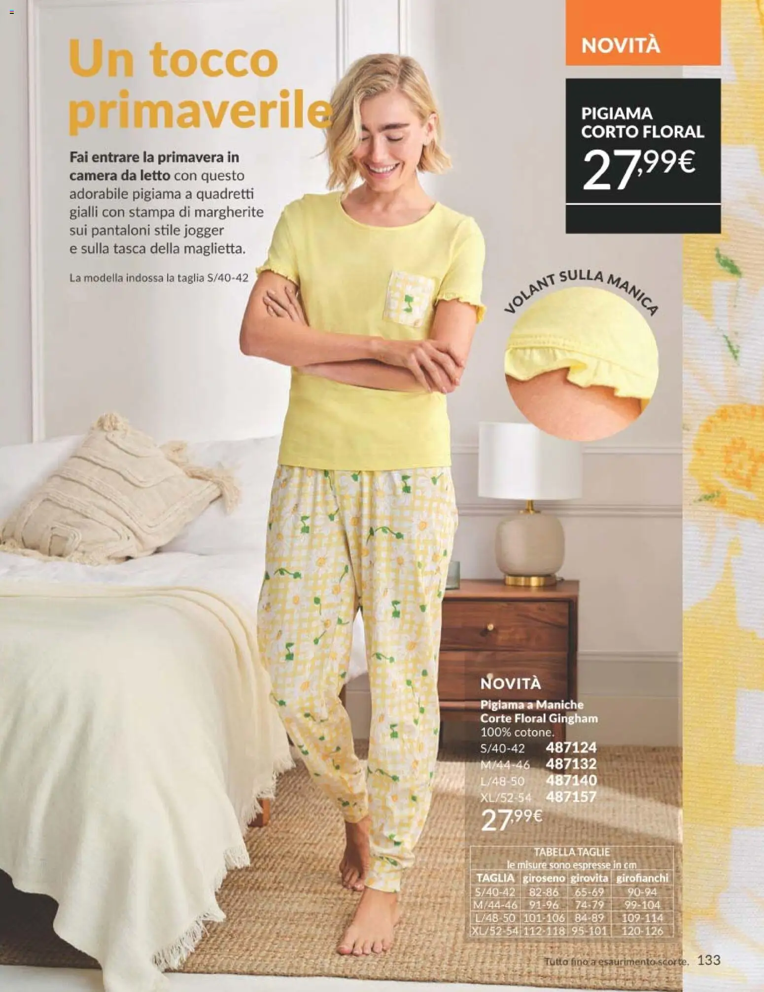 Volantino Avon del 01.04.2026 | Pagina: 133 | Prodotti: Pantaloni, Pigiama, Stampa, Letto