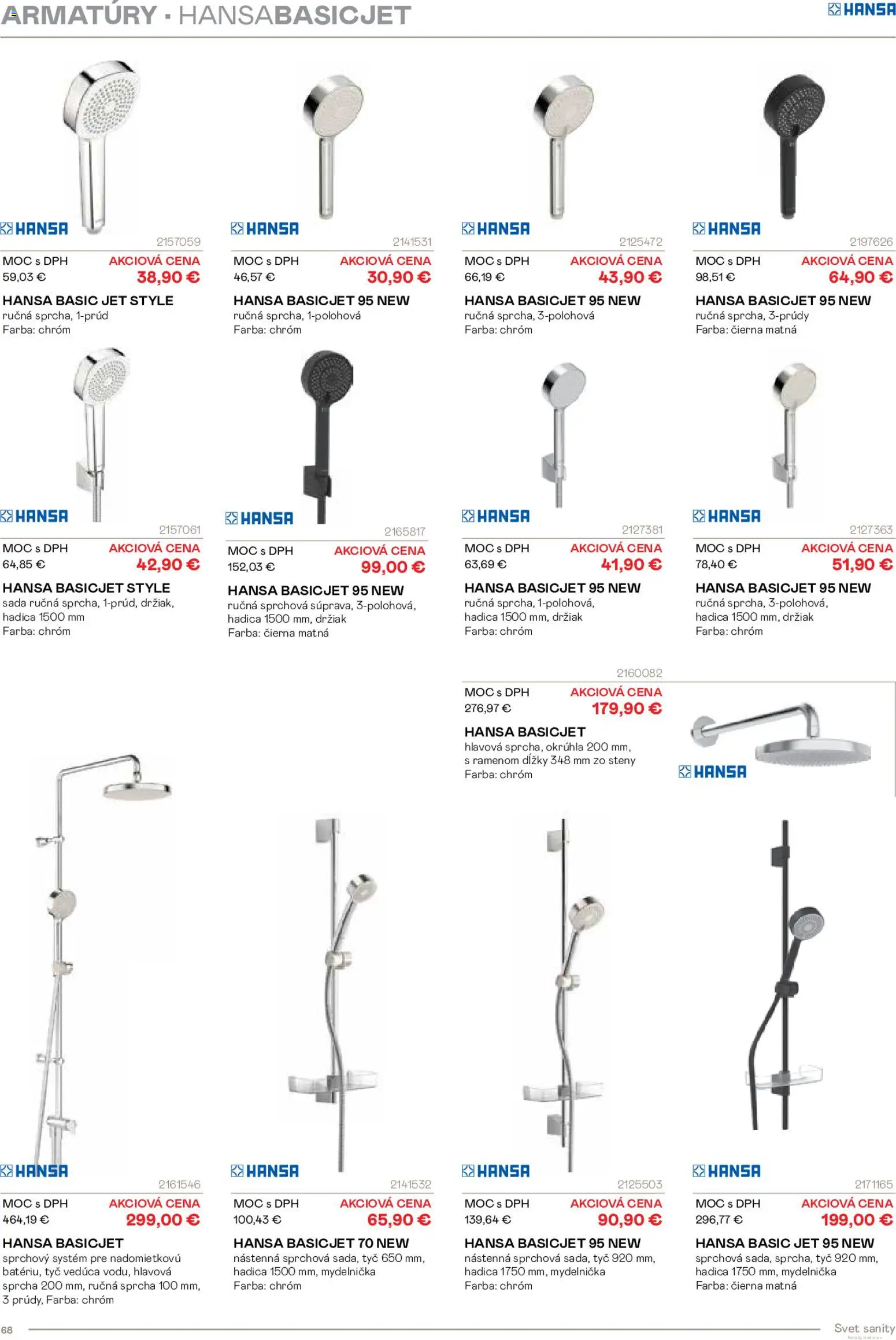 Nové Ingema akcie – leták je platný od 29.10.2025 | Strana: 70 | Produkty: Sprcha