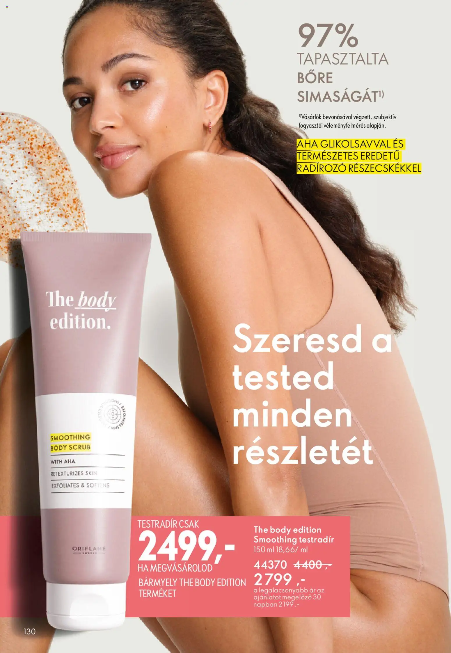 Oriflame akciós ujság - amely érvényes a következő dátumtól: 15.04.2026 | Oldal: 130 | Termékek: Body