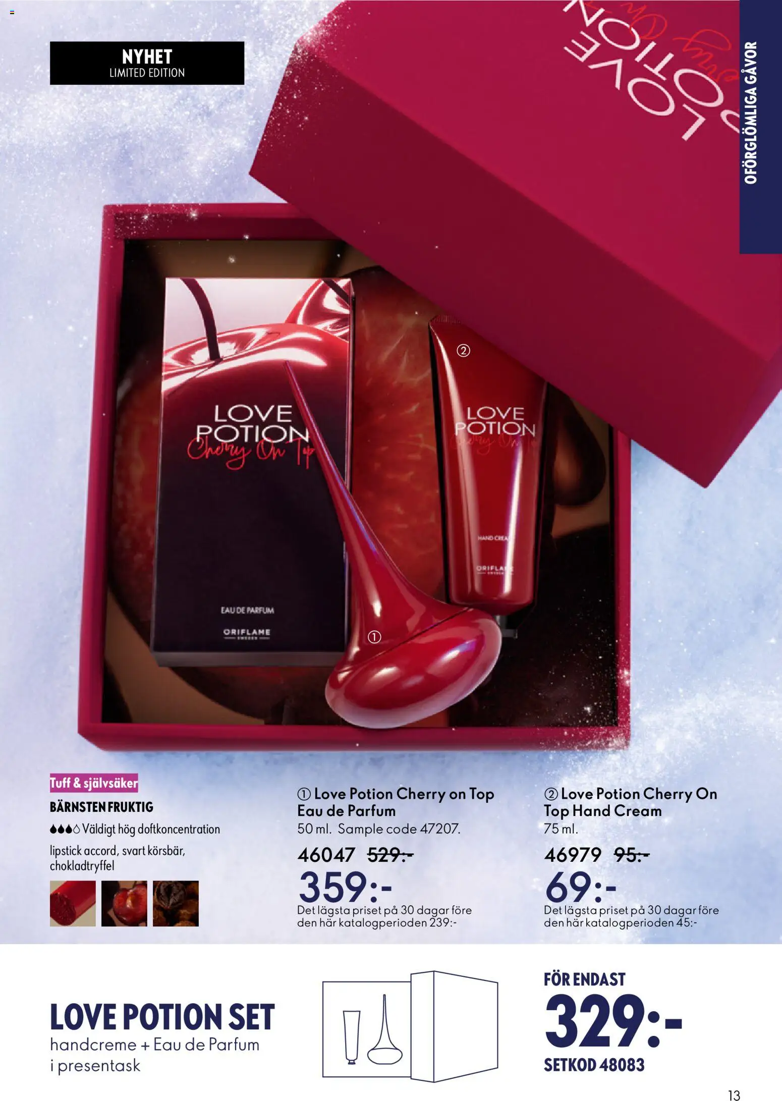 Oriflame reklamblad aktuell från 10.12.2025 | Sida: 13 | Produkter: Set