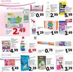 Anteprima del volantino Volantino Todis	 valido a partire dal 27.12.2025 | Pagina: 18 | Prodotti: Carta igienica, Bagnoschiuma, Maiale, Verdure