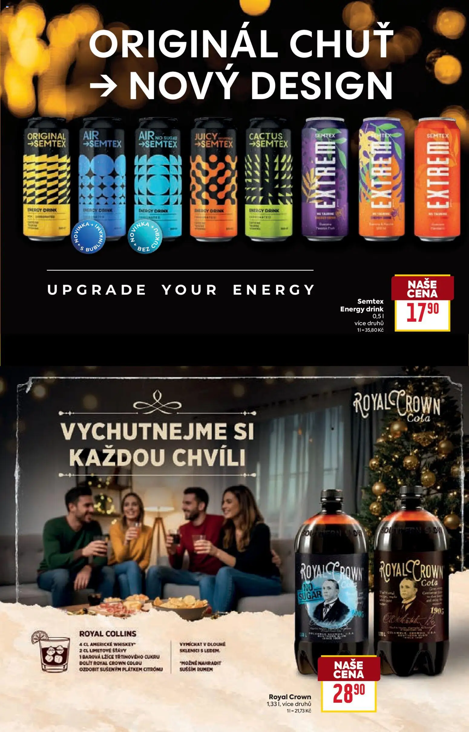 Billa Velký leták od 17.12.2025 | Strana: 37 | Produkty: Whiskey, Royal Crown Cola, Semtex, Cola
