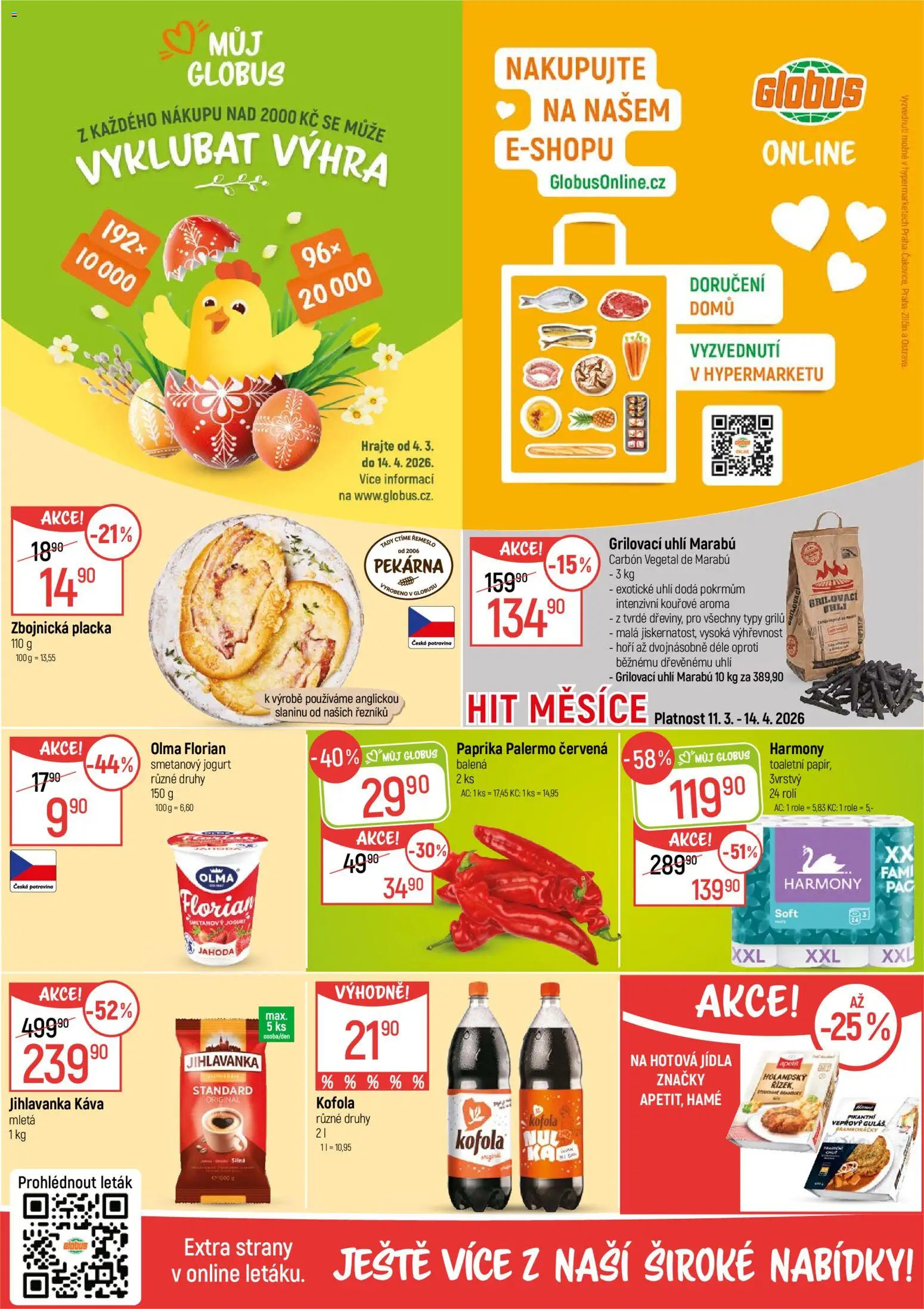 Globus leták - Praha Zličín od 11.03.2026 | Strana: 2