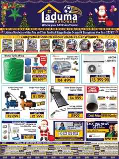 Laduma Hardware specials catalogue – valid from 11.12.2024 | Page: 1