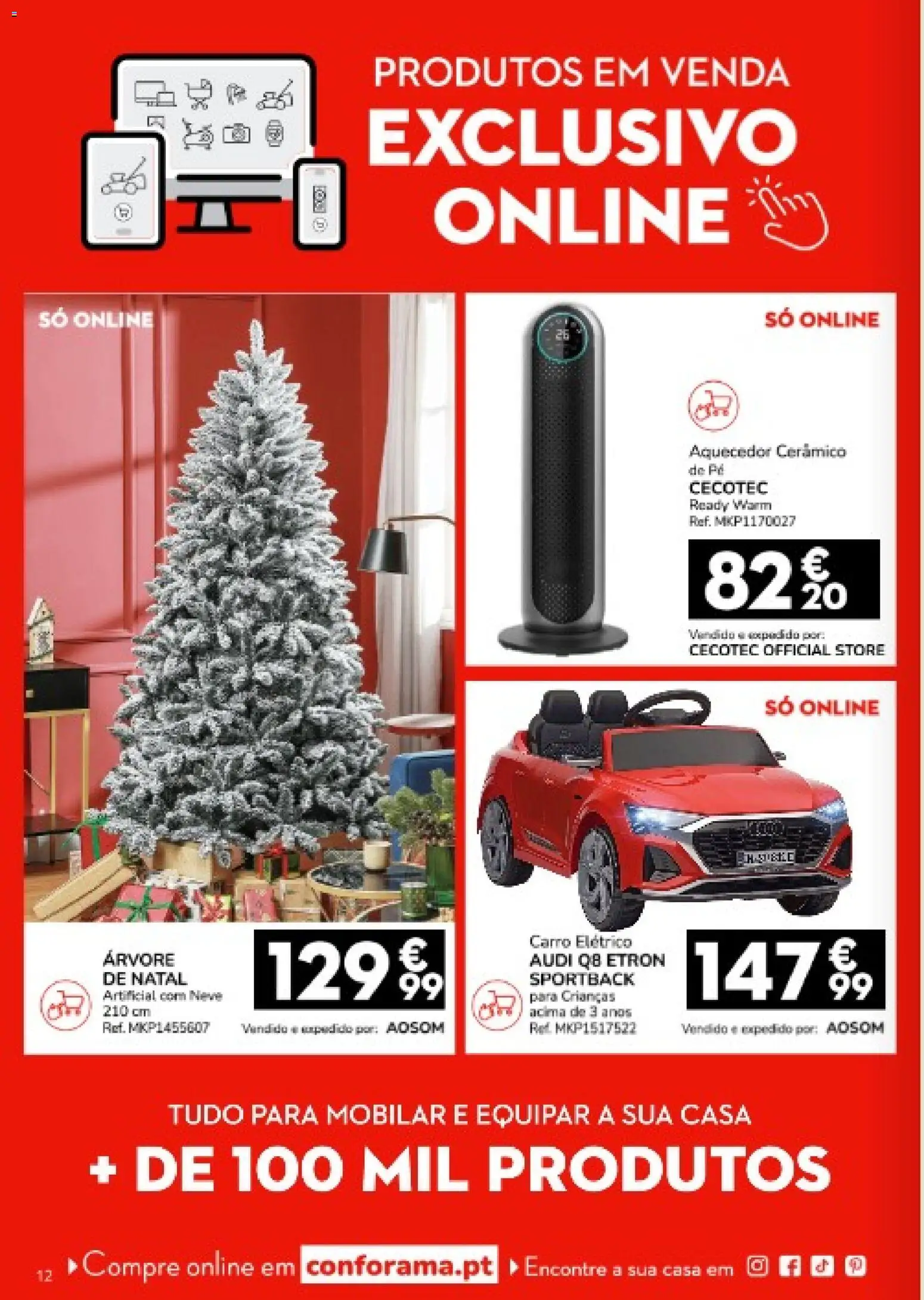 Conforama folheto │ válido de 18.12.2025 | Página: 12 | Produtos: Aquecedor