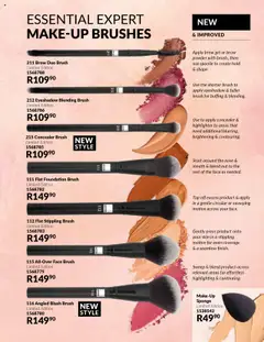 New Avon catalogue – valid from 01.09.2025 | Page: 97 | Products: Powder, Blush, Brush, Makeup brushes