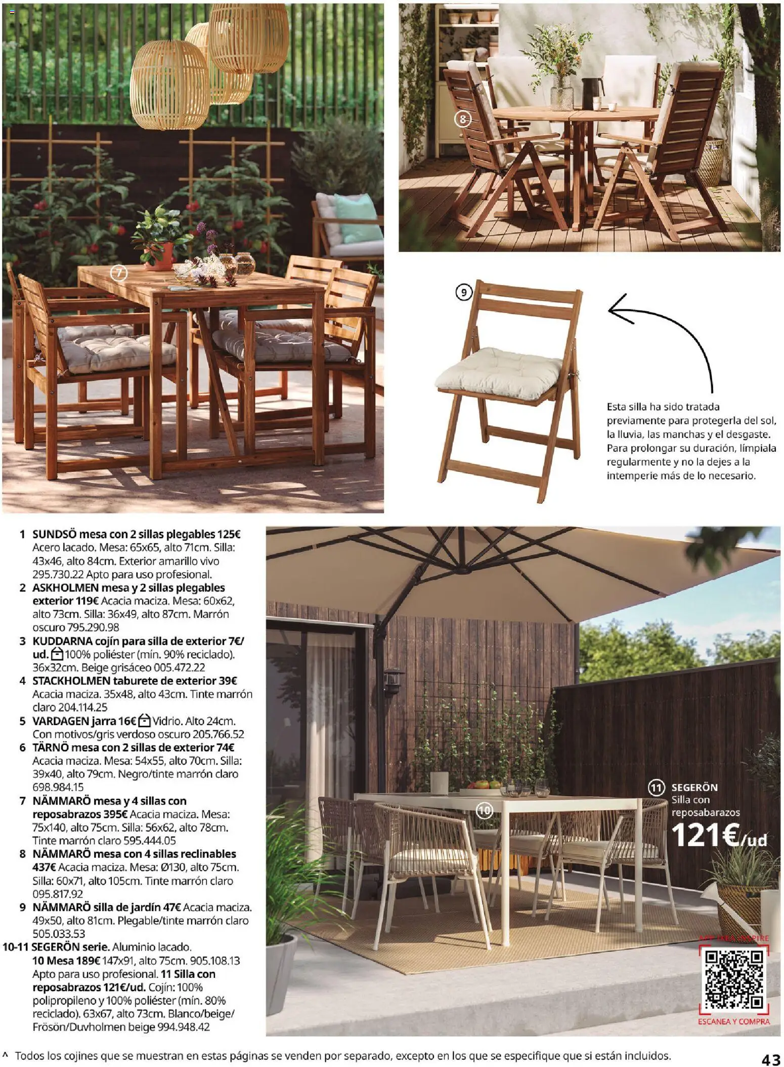Catálogo IKEA para tu negocio │ válido desde el 02.12.2025 | Página: 43 | Productos: Tinte, Taburete, Cojín, Silla