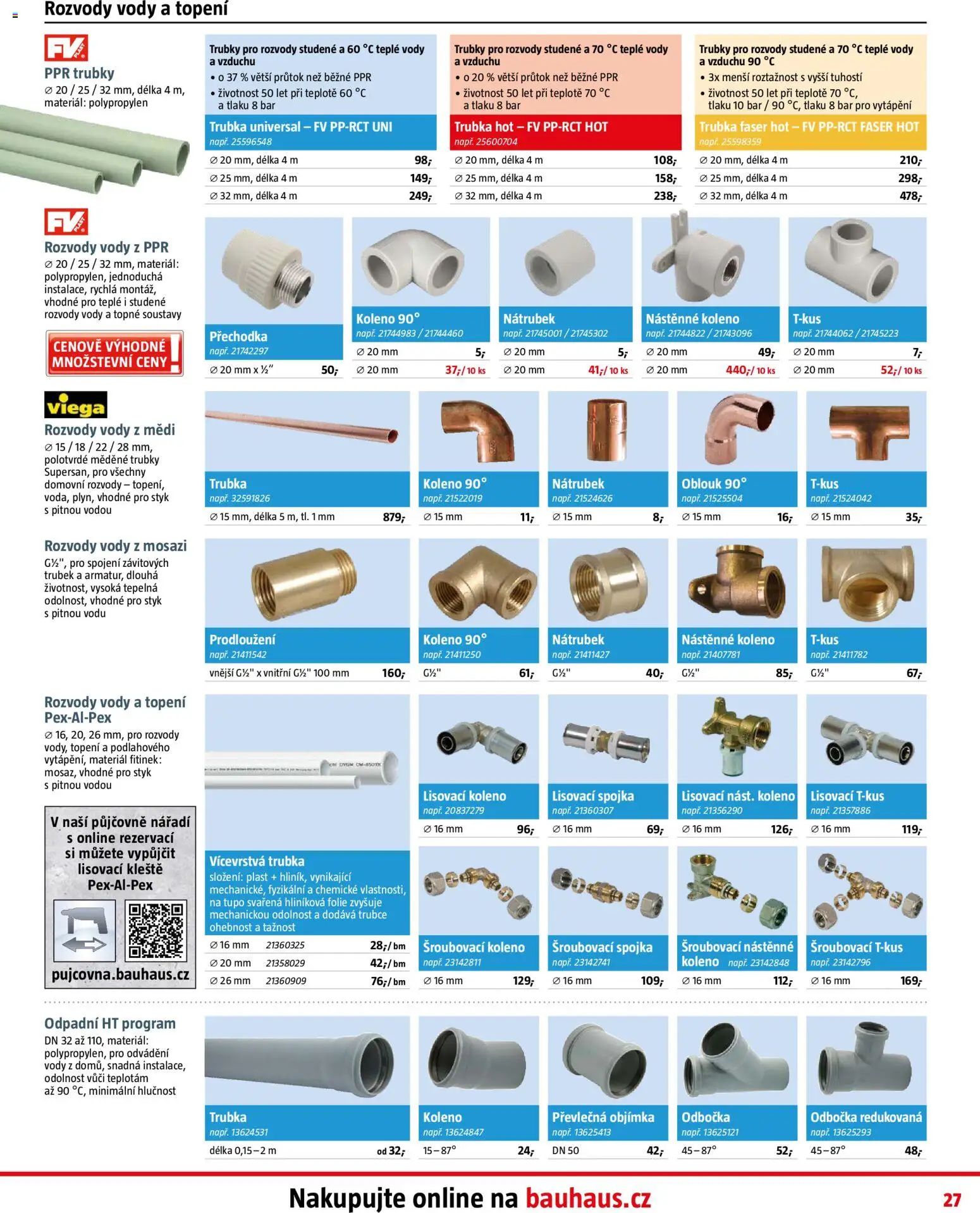 Bauhaus leták od 31.10.2025 | Strana: 27 | Produkty: Fólie, Nářadí, Trubka