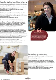 Forhåndsvisning av Møbelringen kundeavis gyldig fra 16.02.2026 | Side: 26 | Produkter: Kontakt, Spisebord