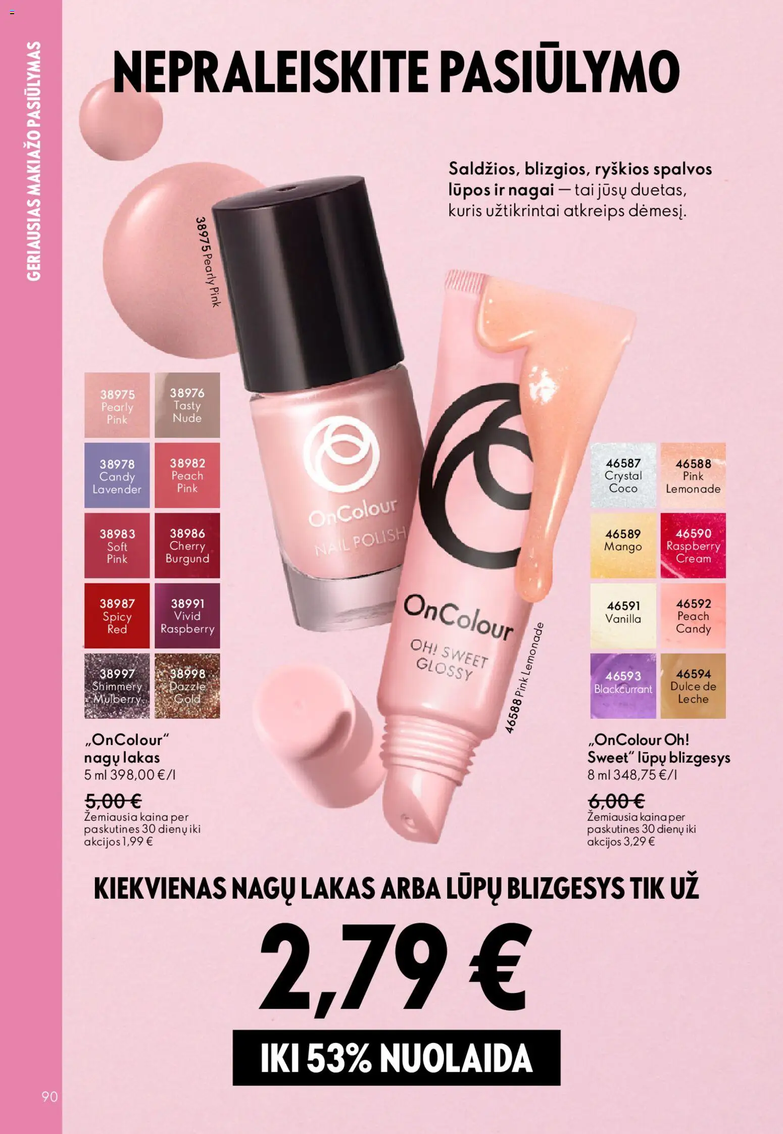 Oriflame akcijos nuo 11.03.2026 | Puslapis: 90