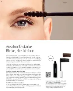 Dr. Hauschka Long Lasting Mascara, 12 Stunden Haltbarkeit, 100% zertifizierte Naturkosmetik. – gültig ab 12.09.2025 | Seite: 31 | Produkte: Bürste, Mascara