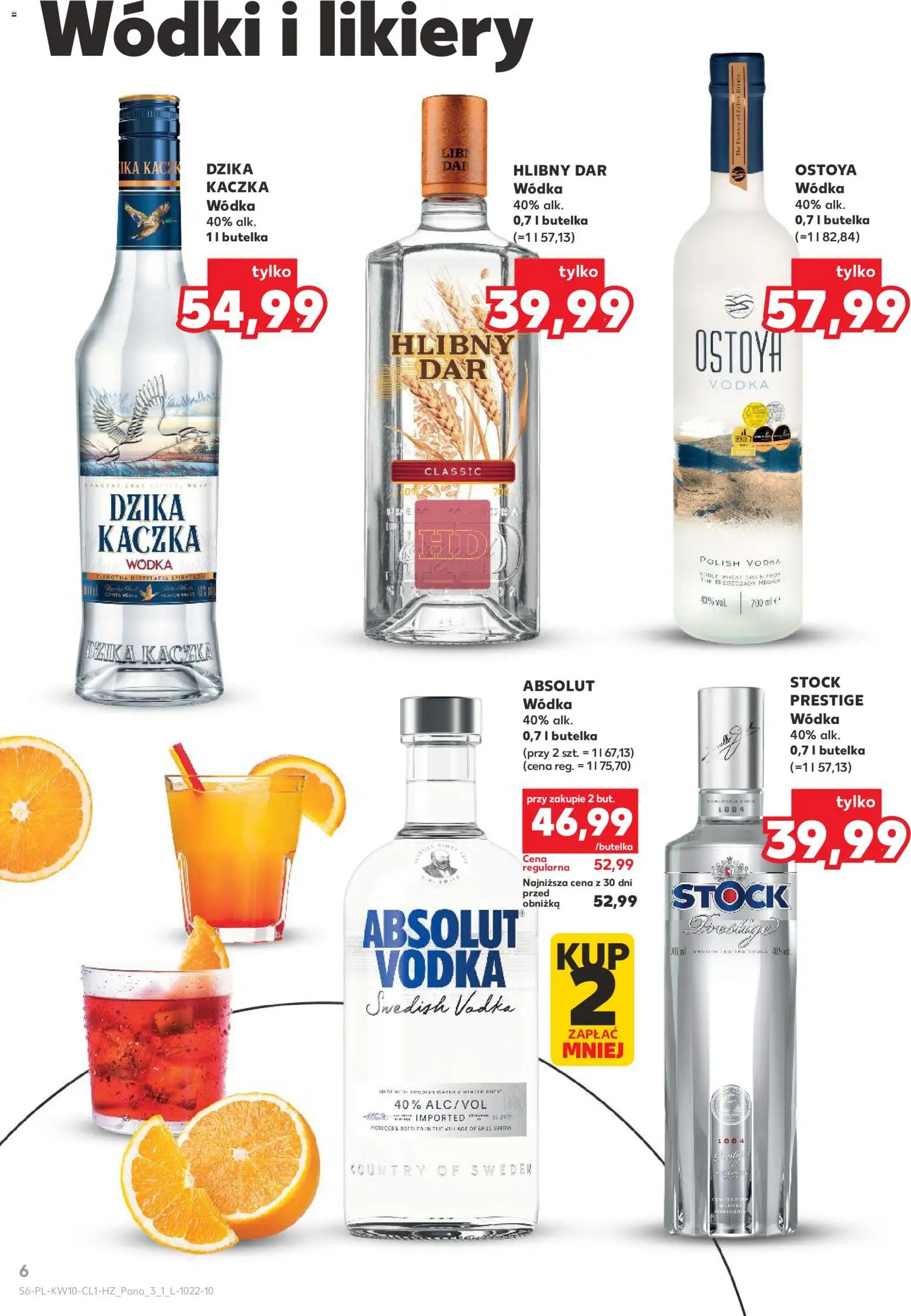 Kaufland Polsko leták - Barek od 05.03.2026 | Strana: 6 | Produkty: Vodka
