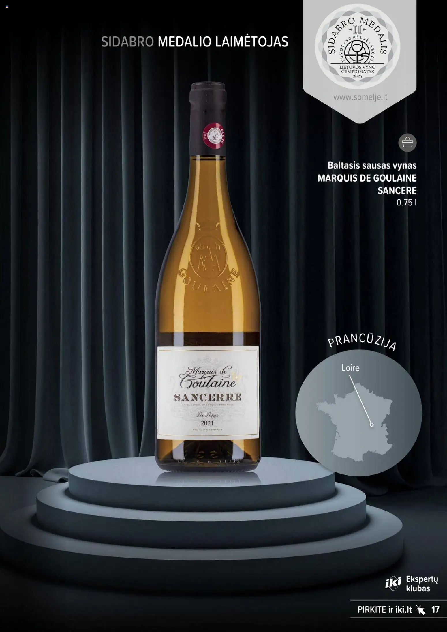 IKI akcijos nuo 12.12.2025 | Puslapis: 17 | Prekių: Vynas