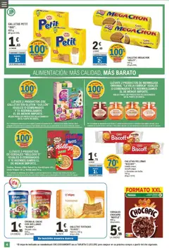 Vista previa E.Leclerc folleto válido desde el 25.03.2026 | Página: 4 | Productos: Ψηφιακή κάμερα, Chocolate, Cereales, Galletas rellenas