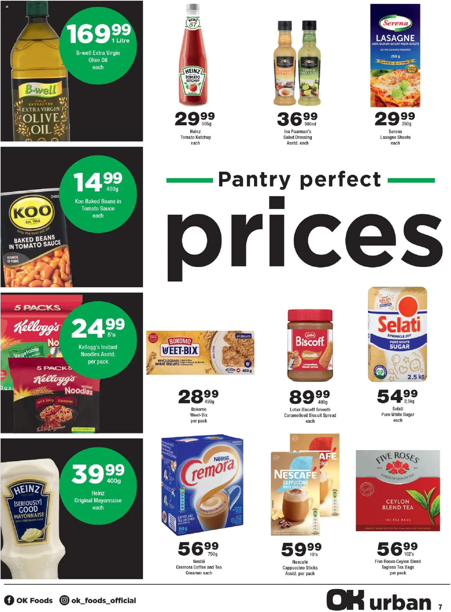 New OK Foods catalogue – valid from 10.12.2025 | Page: 7 | Products: Oil, Coffee, Dressing, Sauce