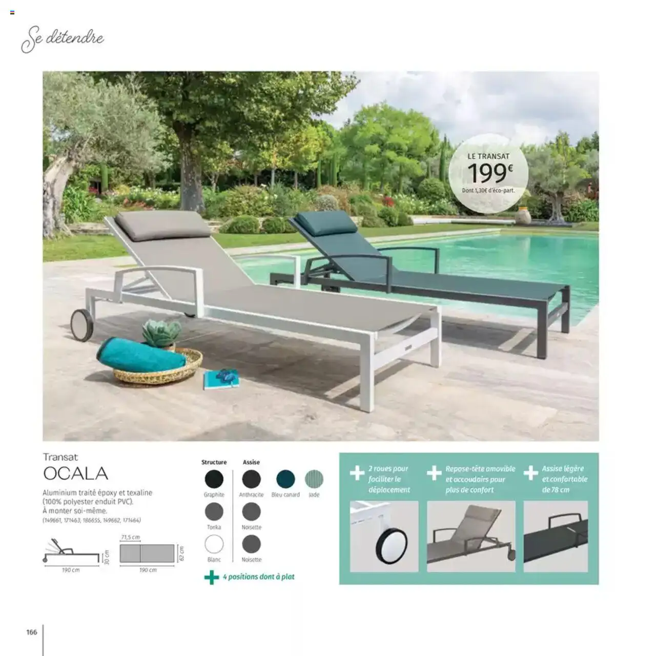  | Page: 166 | Produits: Noisette, Transat