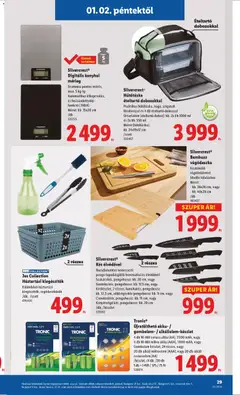 Lidl Akciós újság - amely érvényes a következő dátumtól: 02.01.2026 | Oldal: 29