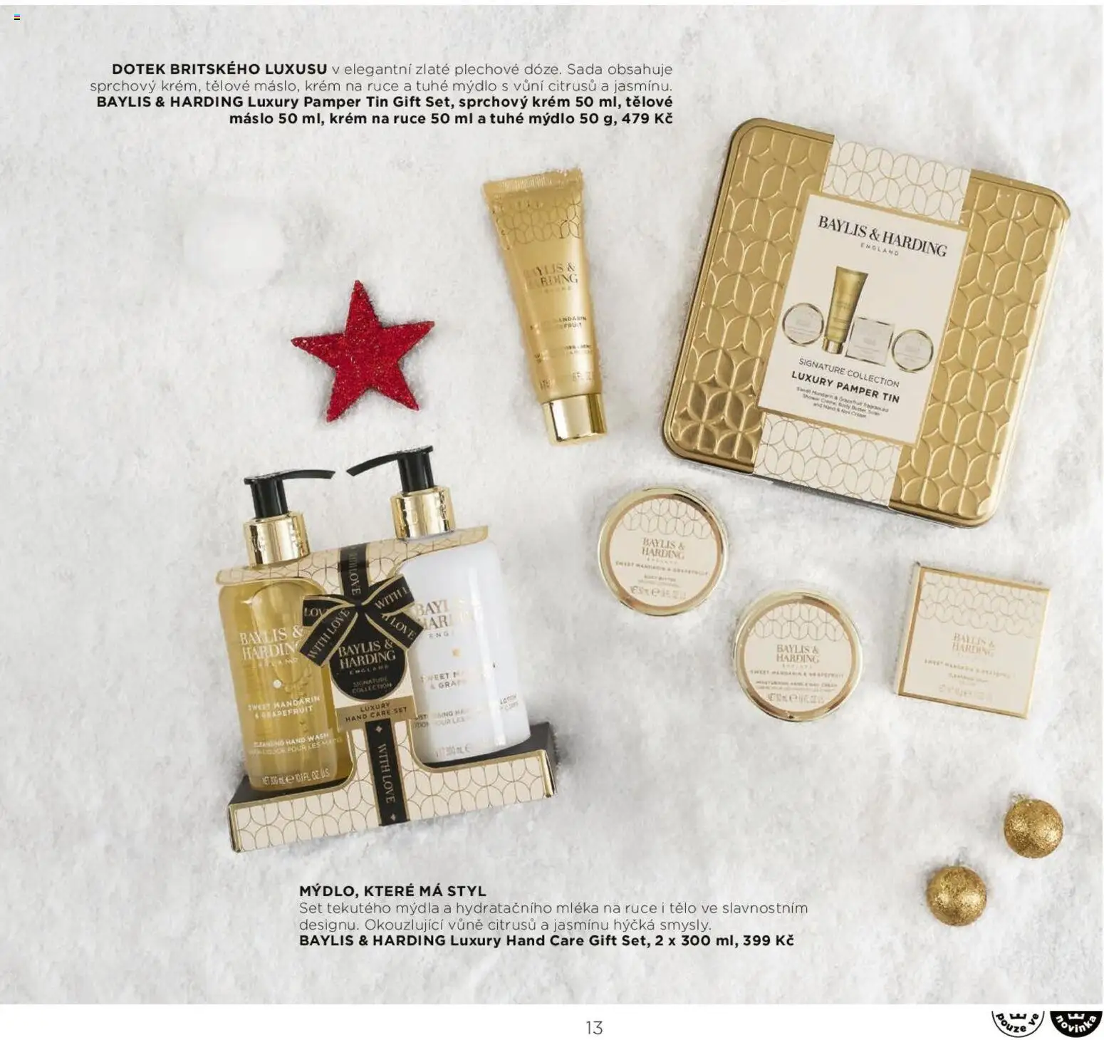 FAnn katalog Vánoce 2025 od 30.10.2025 | Strana: 13 | Produkty: Krém na ruce, Mýdlo, Máslo, Krém