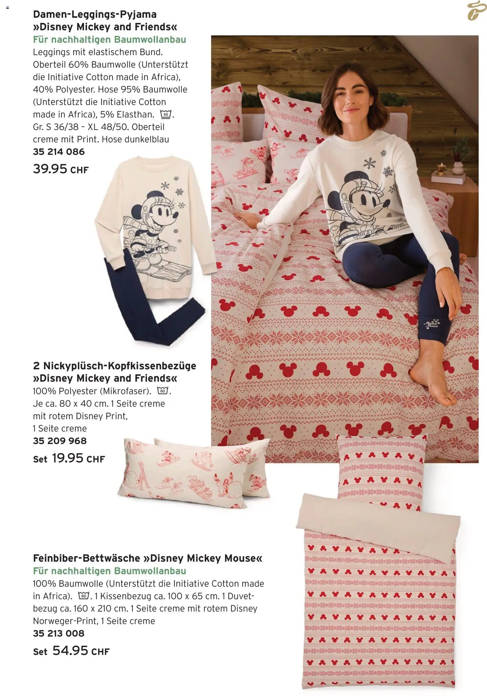 Tchibo Aktionen Disney – gültig ab 16.12.2025 | Seite: 13 | Produkte: Leggings, Hose, Creme