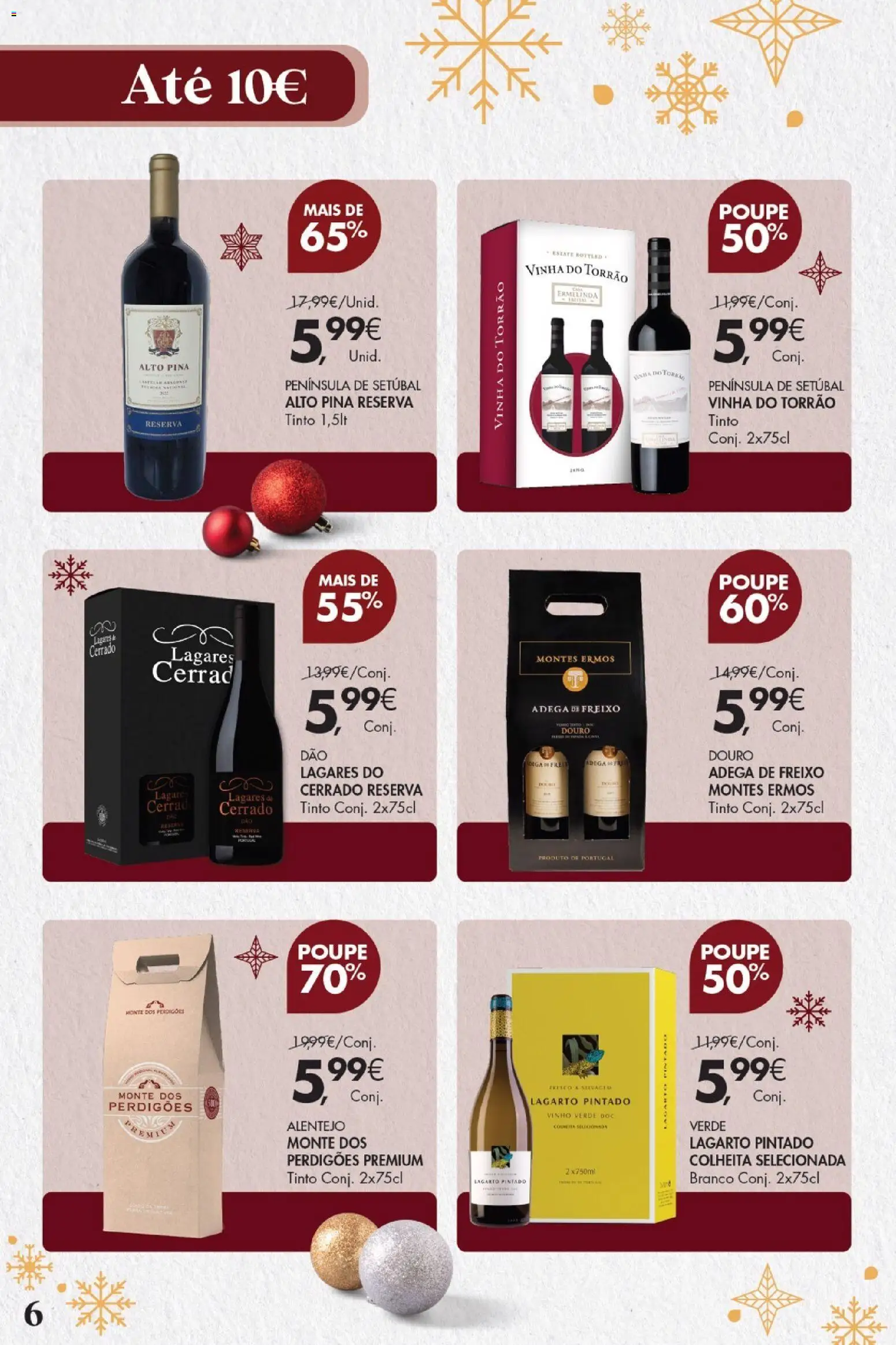 Pingo Doce - Vinhos de Natal │ válido de 02.12.2025 | Página: 6 | Produtos: Vinho, Alto pina reserva