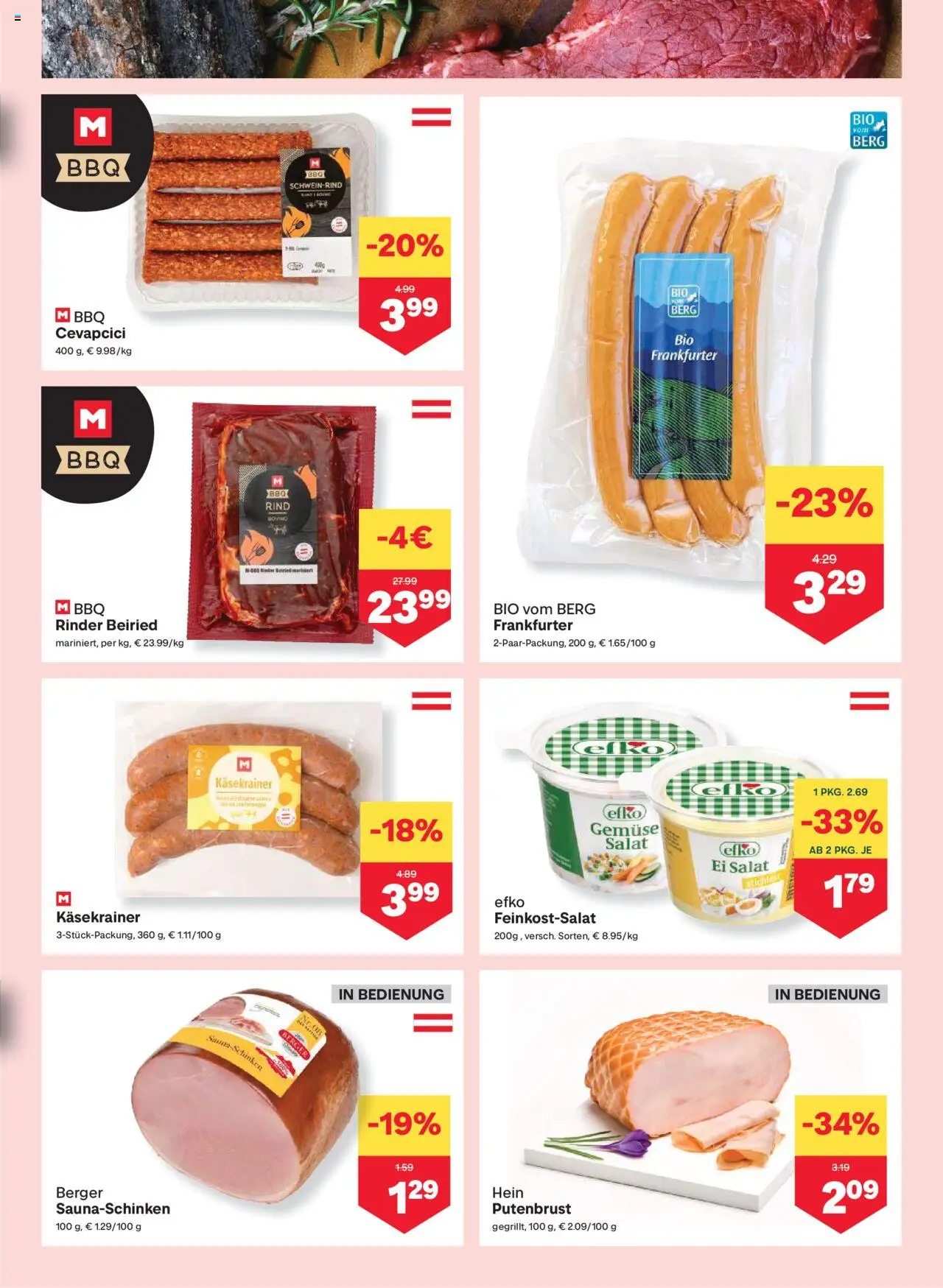MPREIS Absam gültig ab 13.08.2025 | Seite: 3 | Produkte: Salat, Gemüse