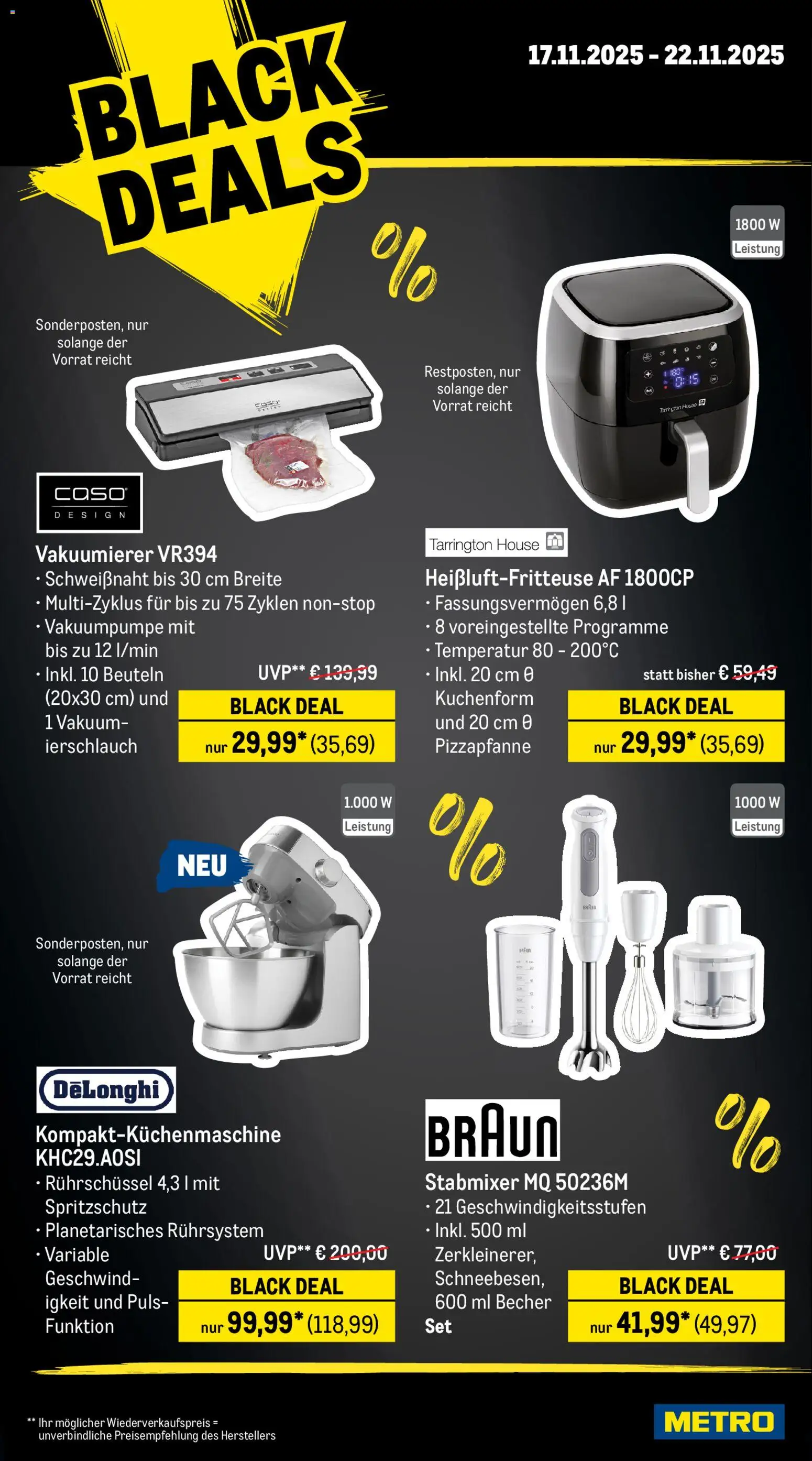 Metro - Black Friday – gültig ab 17.11.2025 | Seite: 20
