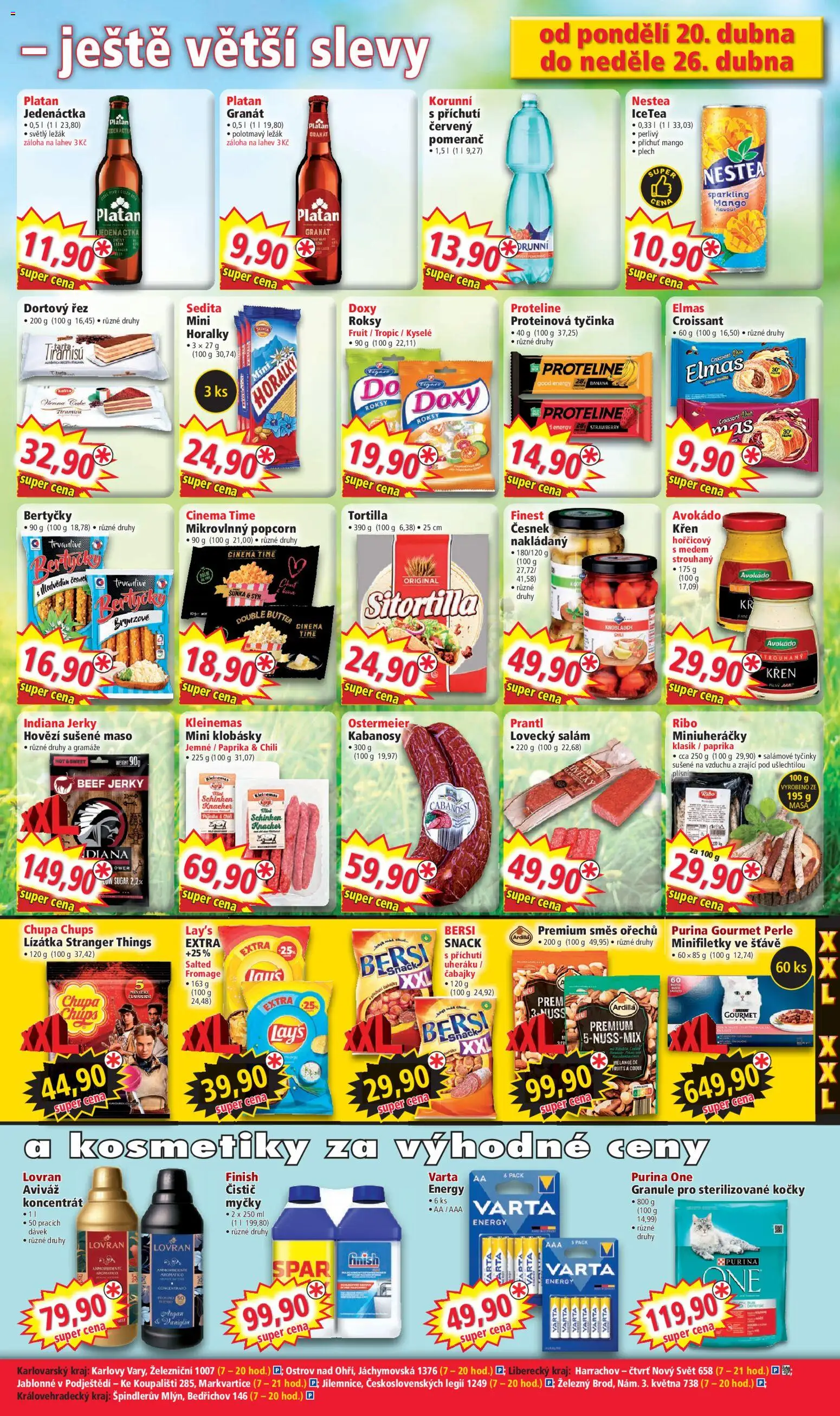 Norma leták od 20.04.2026 | Strana: 5 | Produkty: Mango, Sýr, Horalky, Purina one
