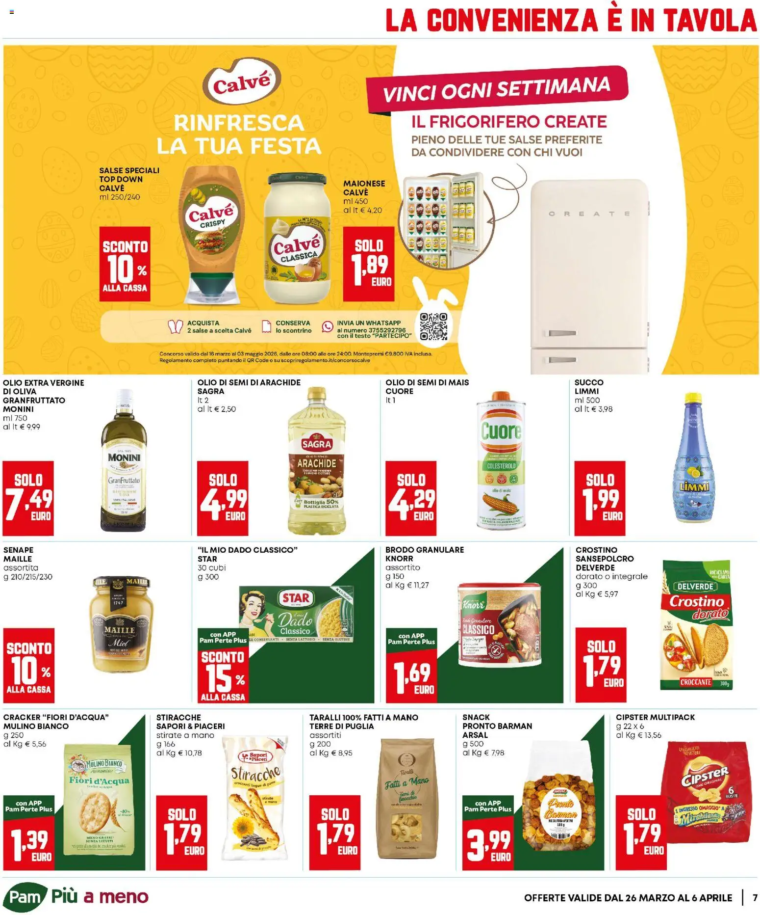 Volantino Panorama del 26.03.2026 | Pagina: 7 | Prodotti: Pane, Maionese, Olio, Senape