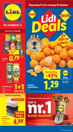 Lidl - Folder week 42 - Voorbeeld van een folder van Lidl, geldig van 13.10.2025
