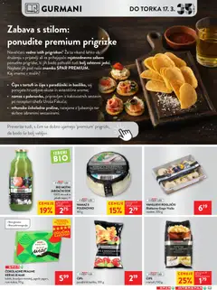 Spar katalog akcije – veljaven od 11.03.2026 | Stran: 23 | Izdelki: Namaz, Sok, Paradiznik, Cips