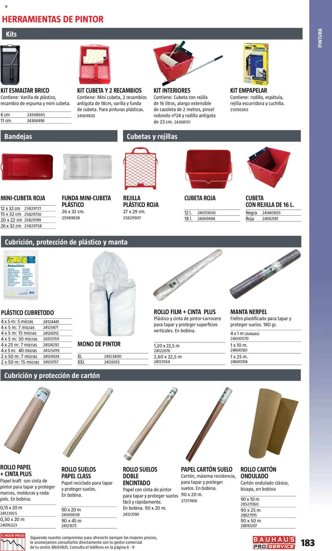 Bauhaus - ProService  │ válido desde el 24.02.2025 | Página: 183 | Productos: Té, Teléfono, Manta, Funda