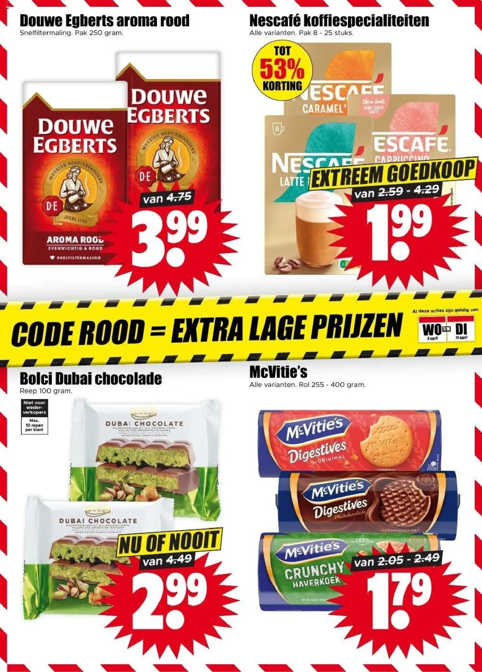 {H1} | Pagina: 19 | Producten: Nescafe, Repen, Chocolade