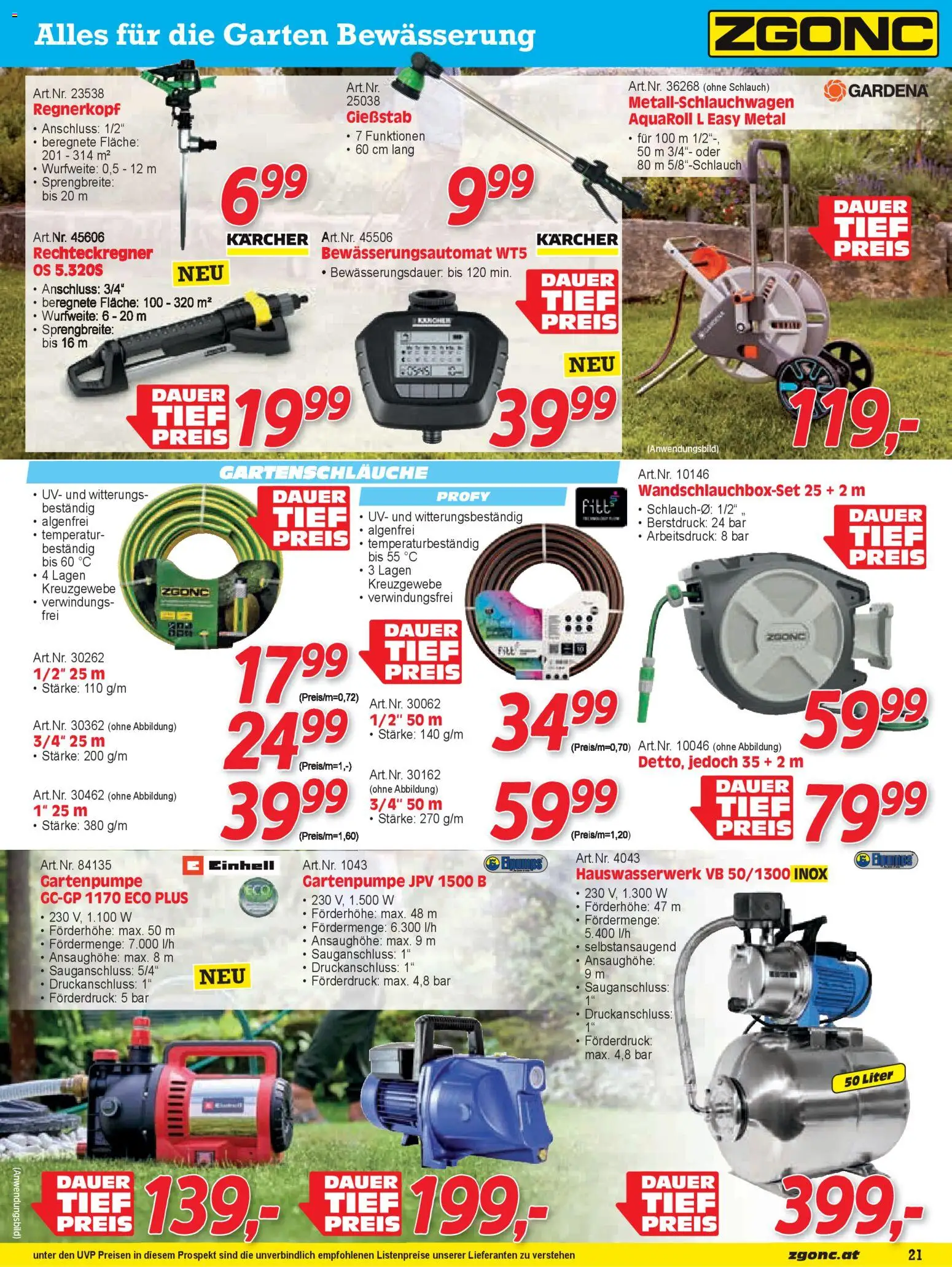 Zgonc Flugblatt Mai I 2026 gültig ab 01.04.2026 | Seite: 21