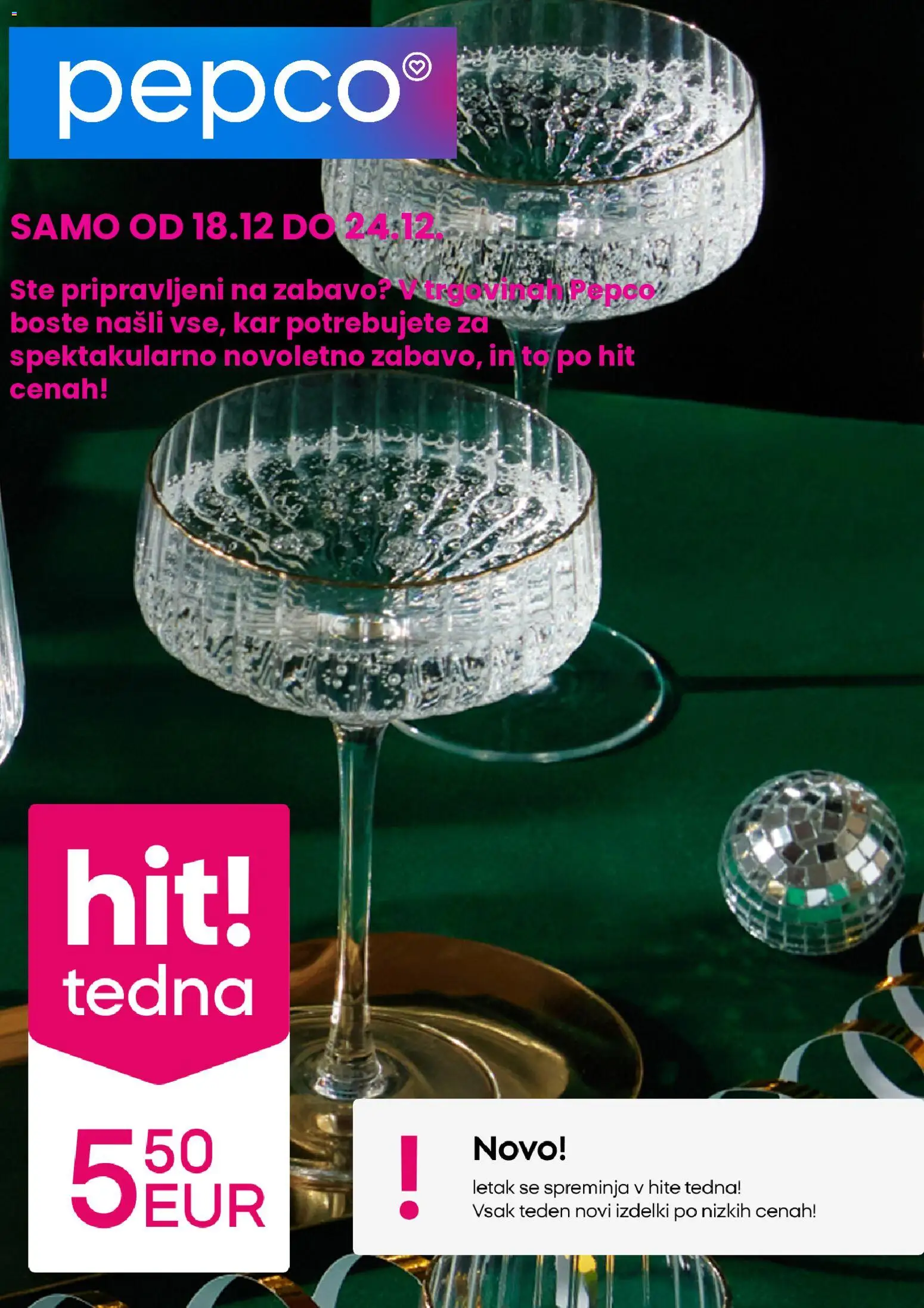 Novi Pepco katalog ponudbe – veljaven od 18.12.2025 | Stran: 1