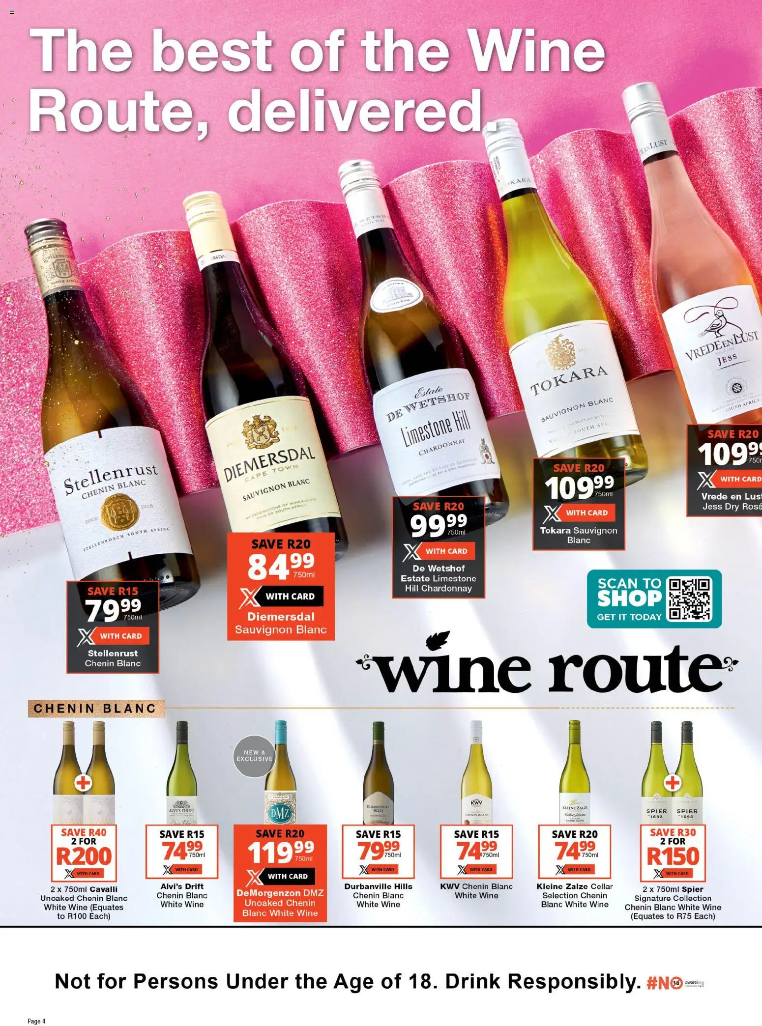 New Checkers catalogue – valid from 07.12.2025 | Page: 4 | Products: Wine