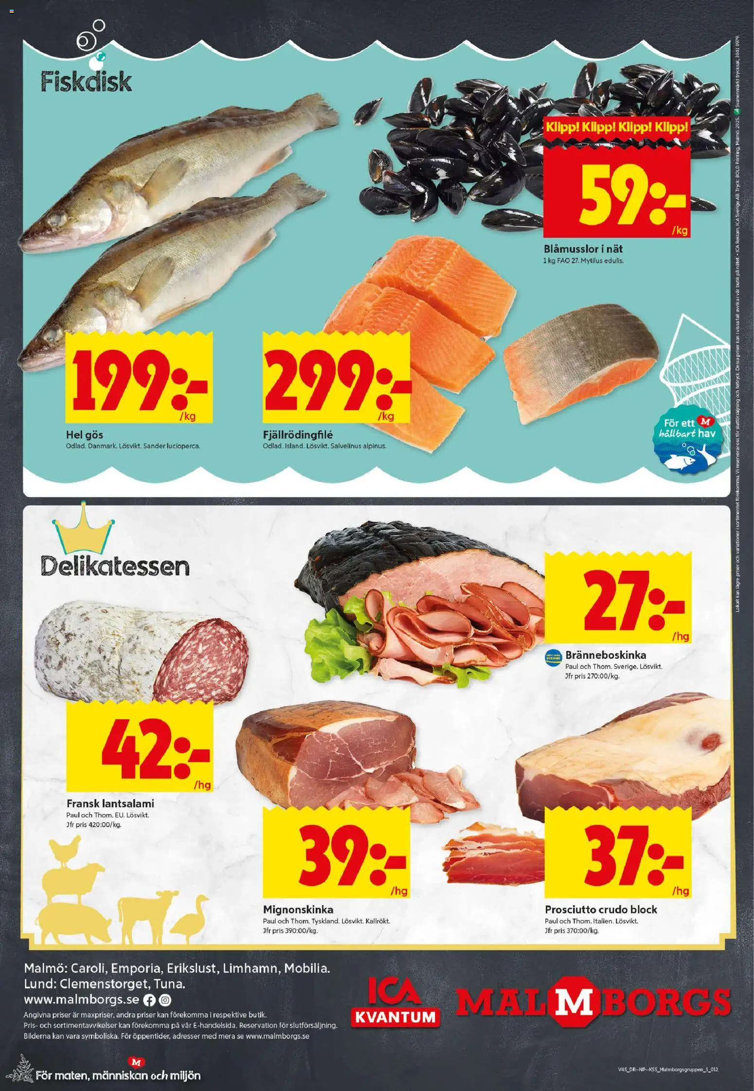 ICA Kvantum reklamblad aktuell från 03.11.2025 | Sida: 12 | Produkter: Håv