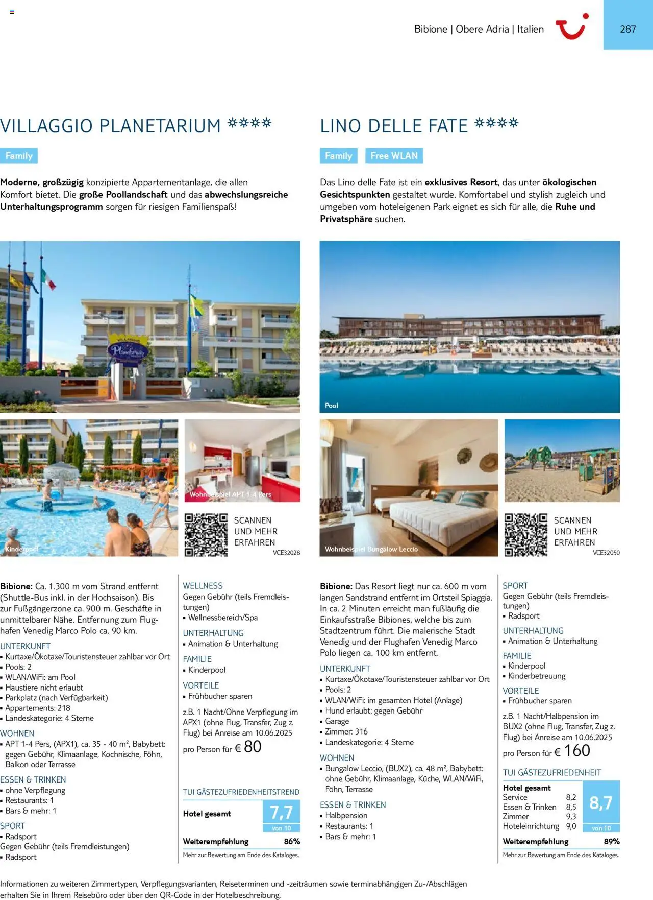 Aida - Urlaub mit eigener Anreise 2025/26 – gültig ab 01.11.2024 | Seite: 287 | Produkte: Babybett