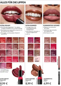AVON Katalog März 2026 ab 01.03.2026 gültig | Seite: 54 | Produkte: Coral, Lippenstift, Avocado, Blush