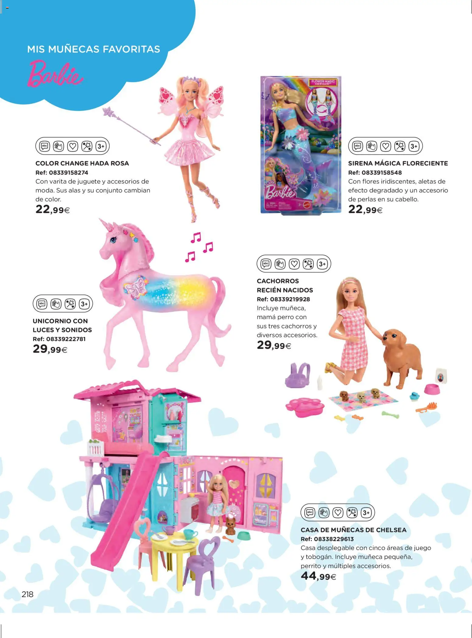 El Corte Inglés ofertas │ válido desde el 27.10.2025 | Página: 218 | Productos: Muñeca, Casa de muñecas