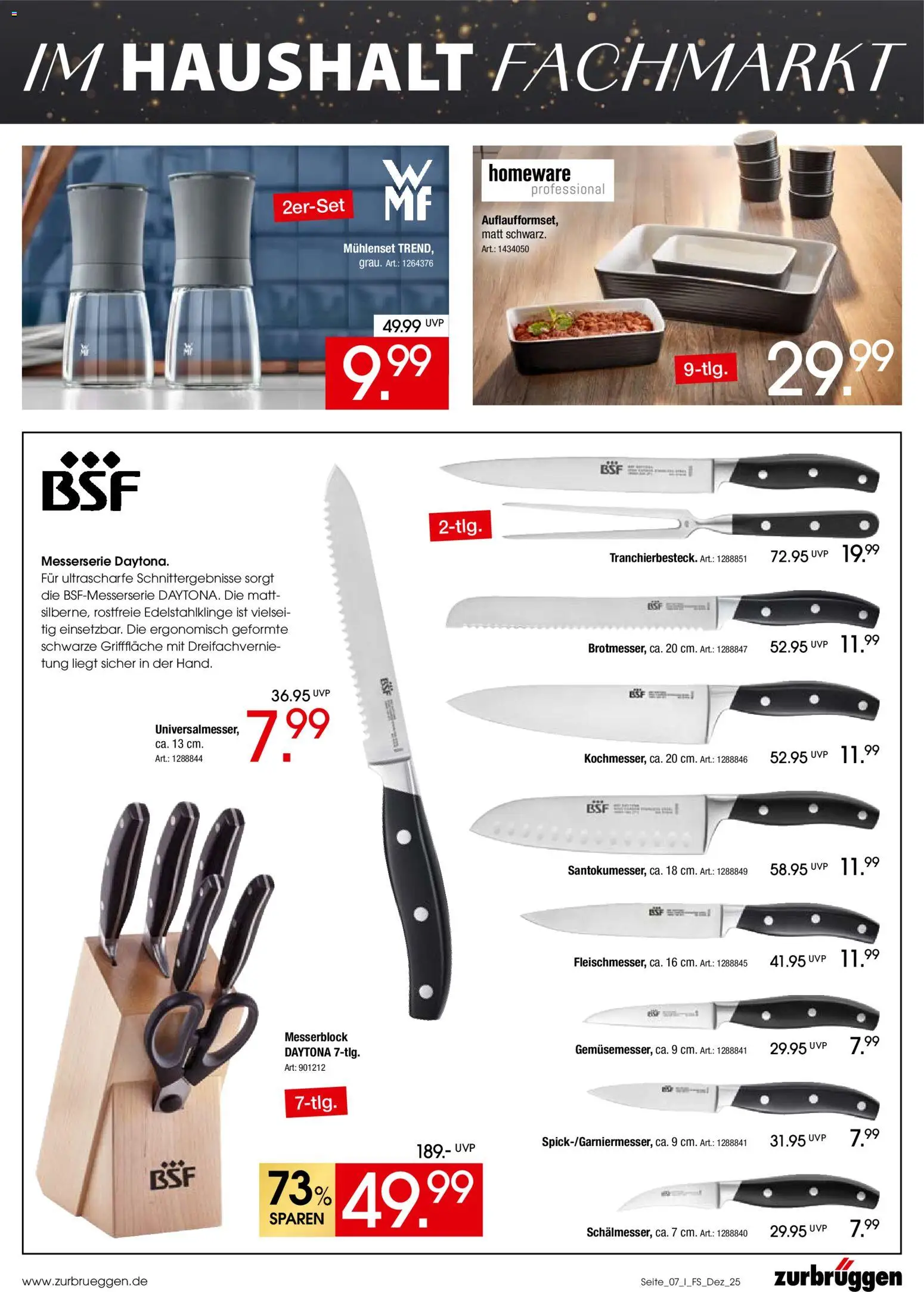 Zurbrüggen  Marken-Spezial – gültig ab 02.12.2025 | Seite: 7