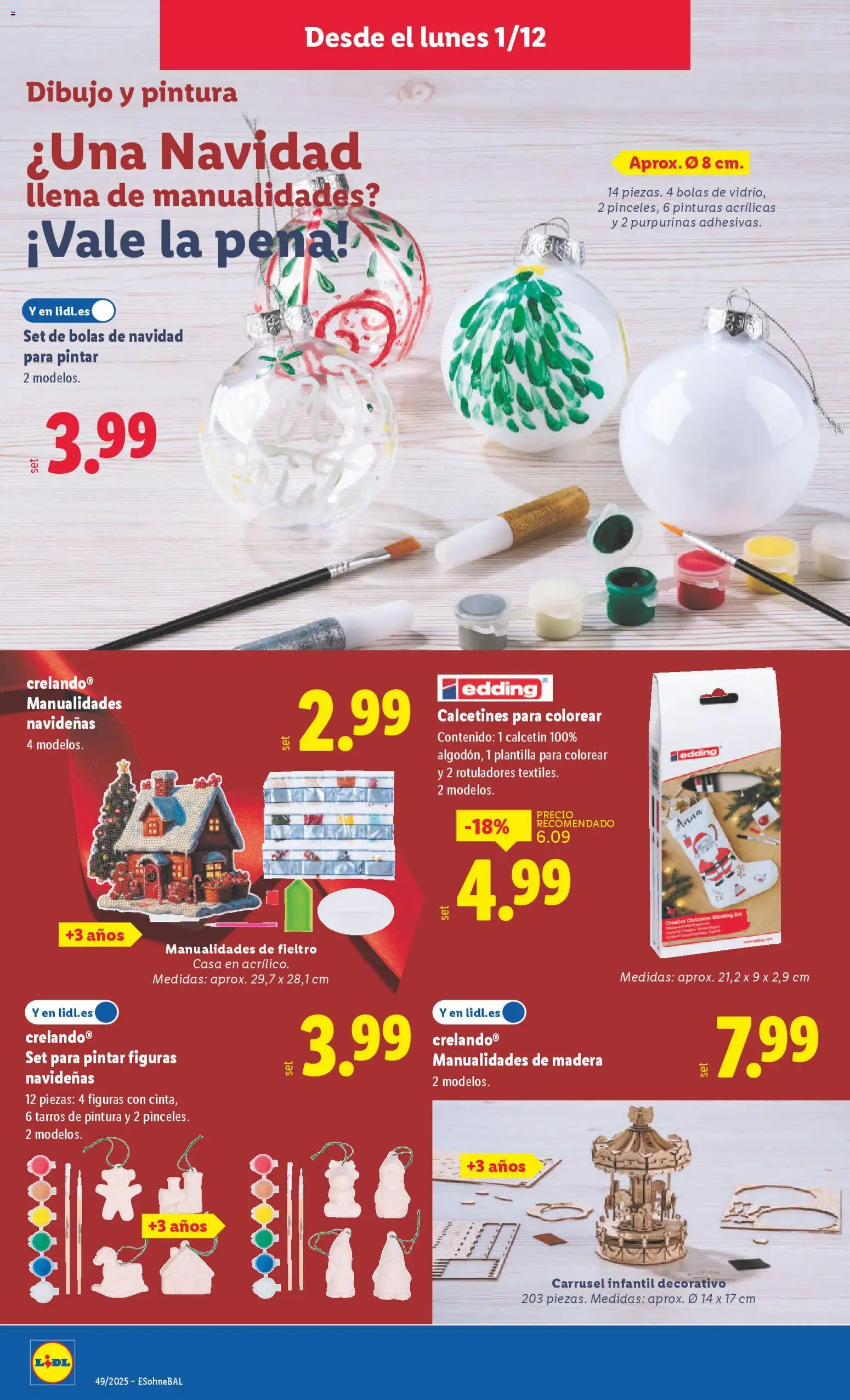 Lidl folleto de bazar │ válido desde el 01.12.2025 | Página: 14