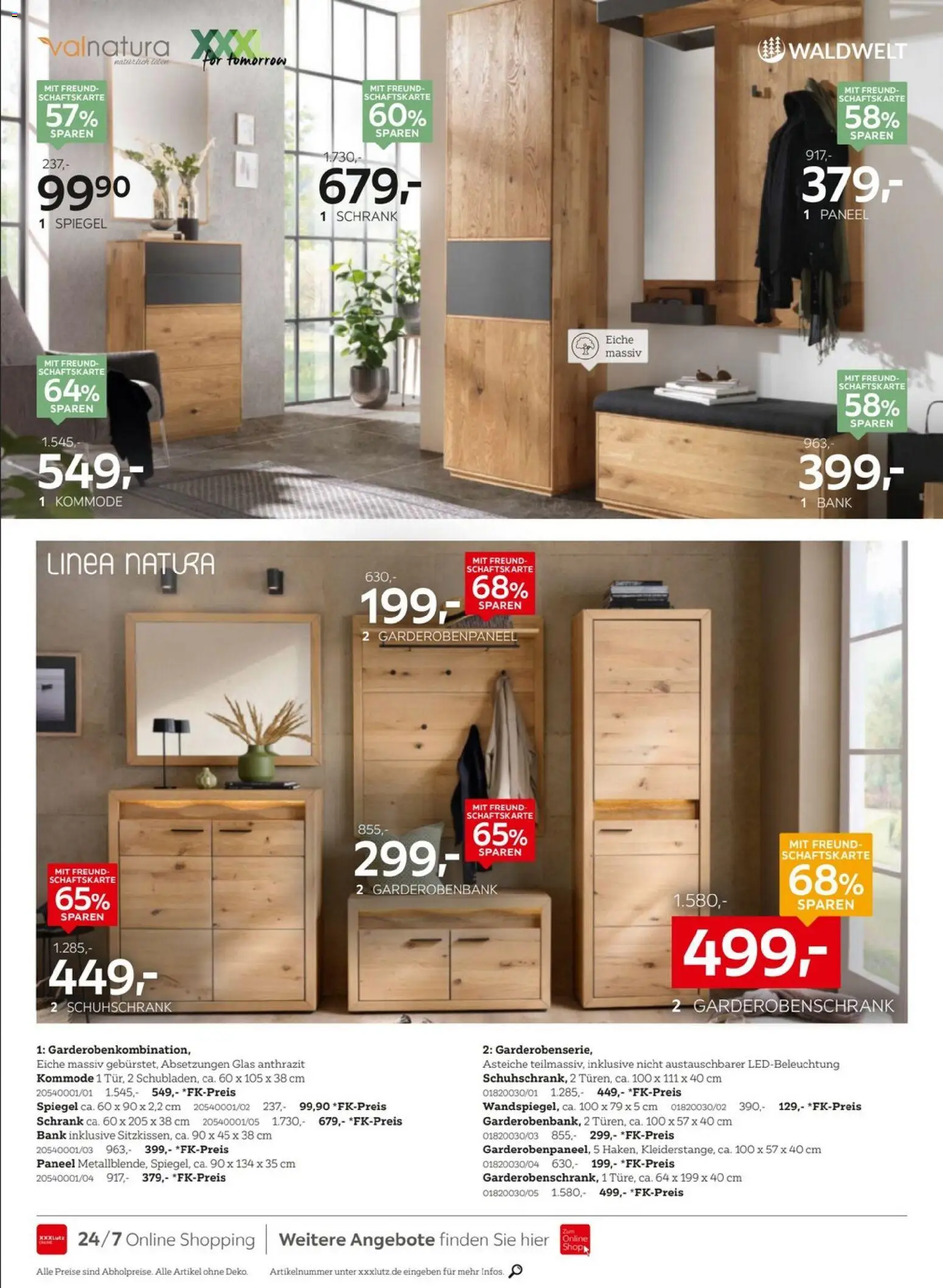 XXXL Lutz - Jubiläum – gültig ab 04.01.2026 | Seite: 10 | Produkte: Kommode, Schrank, Spiegel, Garderobenschrank