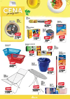 Super DIS katalog - pregled Super DIS kataloga - važi od 15.01.2026 | Strana: 20 | Proizvode: Daska za peglanje, Korpa, Korpa za veš, Sušilica za veš
