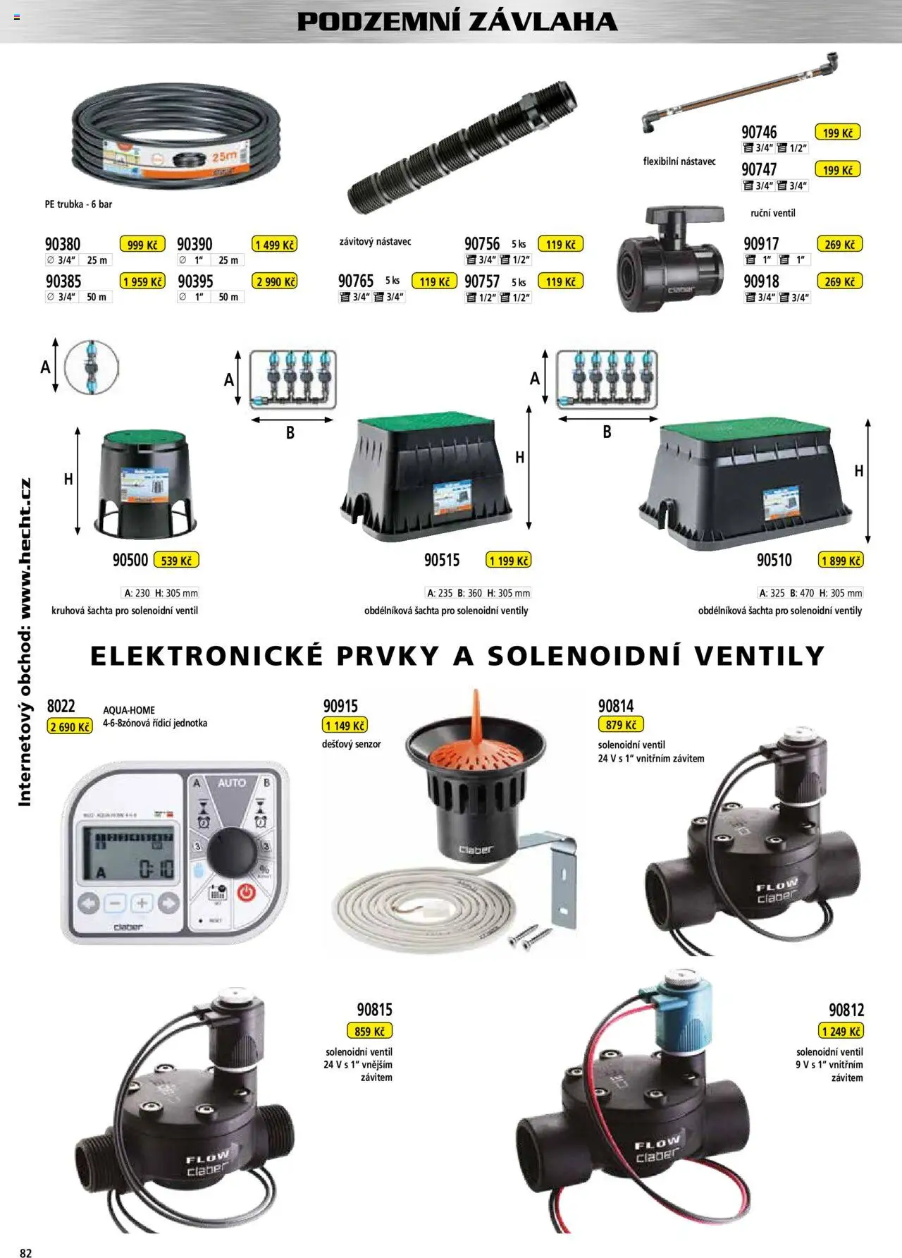 Hecht katalog - Jaro-léto 2025 od 22.04.2025 | Strana: 82 | Produkty: Box, Trubka