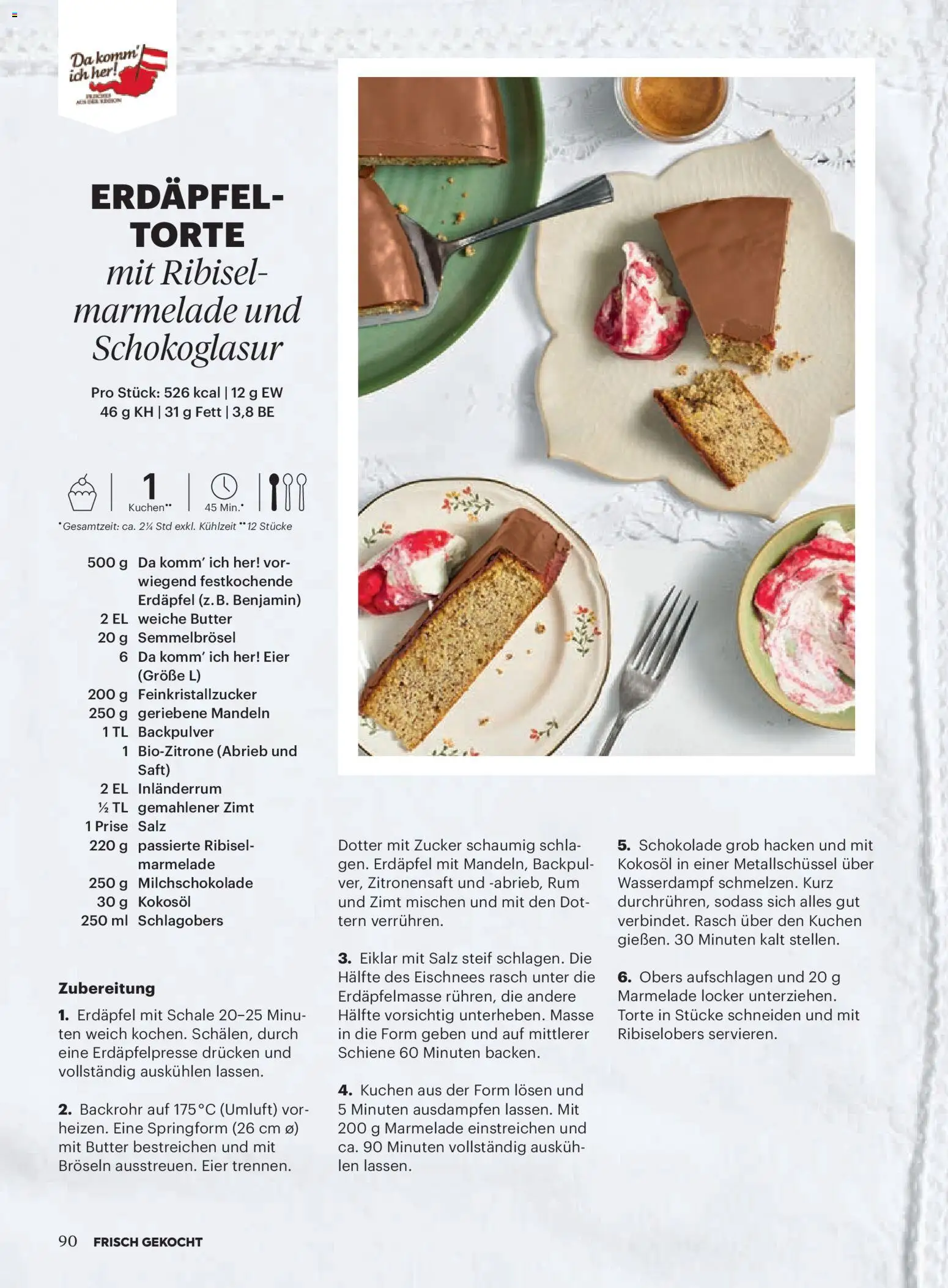 Billa  Frisch Gekocht gültig ab 01.11.2025 | Seite: 86 | Produkte: Zucker, Butter, Schokolade, Saft